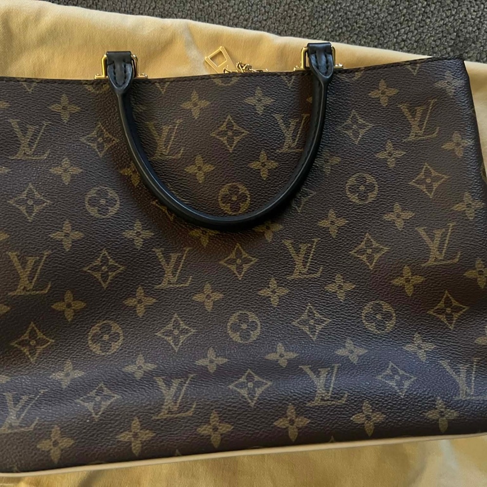 Louis Vuitton Dark Brown Monogram Laptop Bag - Picture 2 of 6